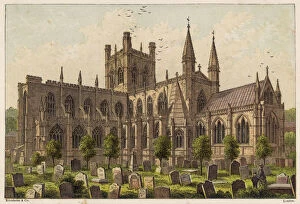 Grave Yard Collection: Chester / Cathedral 1878