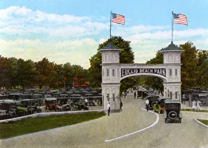 Carpark Gallery: Cleveland, Ohio, USA - Entrance to Euclid Beach Park