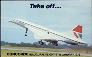 <b class=qtipBold><figcaption>Concorde taking off - 1976</figcaption></b><br>The Anglo-French supersonic passenger plane leaves the ground at Heathrow Airport - The aircraft in the photo is G-BBDG which never flew in service with British Airways (despite wearing the livery).<br><em>© Mary Evans Picture Library 2015 - https://copyrighthub.org/s0/hub1/creation/maryevans/MaryEvansPictureID/10133917</em> Concorde taking off - 1976