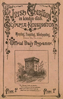 Blarney Collection: Cover design, Irish Exhibition Programme, Olympia, London