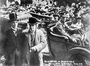 Government Gallery: David Lloyd George visiting Newport during WW1