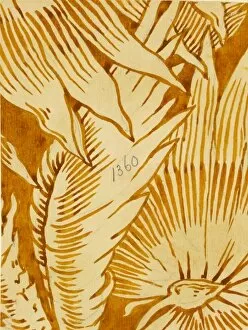 Design for Wallpaper in beige and brown