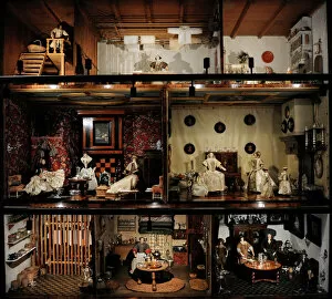 Decoration Gallery: Dolls House of Petronella Dunois, c. 1676