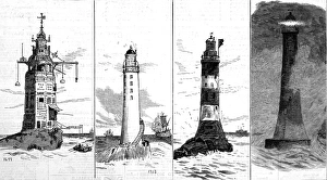 Built Gallery: Four of the Eddystone Lighthouses
