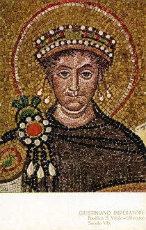 Emperor Justinian I - Basilica of San Vitale, Ravenna