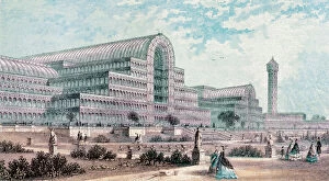 Glass Collection: England. London. The Crystal Palace by Joseph Paxton. Great