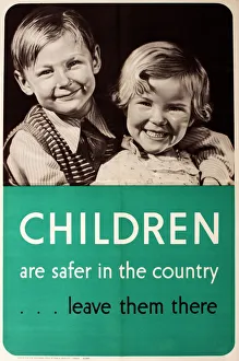 Government Gallery: Evacuation - World War Two - Children Safer in the Country