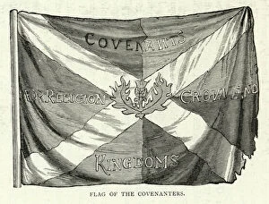 Defence Collection: Flag of the Scottish Covenanters