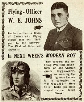 Adventure Collection: Flying Officer W E Johns - Biggles stories in Modern Boy