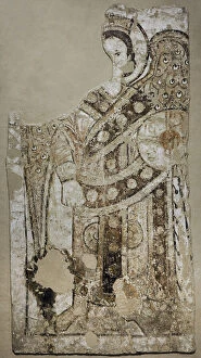 Nubia Collection: Fresco depicting the Archangel (Raphael?)