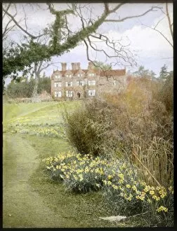 Manor Collection: Gardens at Gravetye Manor, near East Grinstead, Sussex