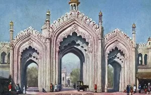 Indian Architecture Gallery: The Gateway to the Chota Imambara, Lucknow, India
