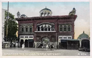 Indian Architecture Gallery: Golden Temple Gateway, Amritsar, Punjab, India