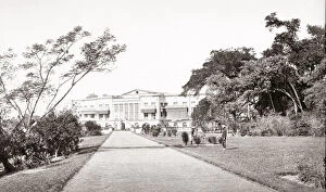 Government House Gallery: Government House Barrackpore Calcutta, 1860 s