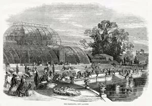 Enjoying Gallery: The Great Palm House, Kew Gardens 1859