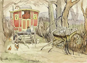 Step Gallery: Gypsy caravan and trap