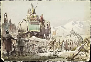 Elephant Collection: Hannibal and his army crosses the Alps