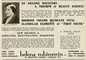 Rejuvenating Gallery: Helena Rubinstein advertisement