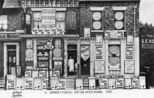 Door Collection: Herbert Fudge Newsagent 1922