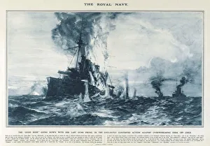 HMS Good Hope in Great War Deeds, WW1 HMS Good Hope in Great War Deeds, WW1