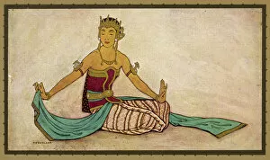 Seated Collection: Indonesian Dancer
