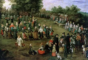 Jan Brueghel the Elder (1568-1625). Flemish painter. Peasant