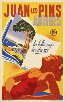 Resort Gallery: Juan les Pins travel posters