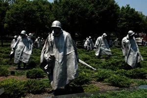 Memorial Collection: Korean War Veterans Memorial (1995). Washington D.C. United