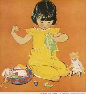 Child Hood Collection: Little Miss Natty Fingers by Muriel Dawson