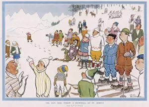 Crowd Collection: The Man who Threw a Snowball at St. Moritz