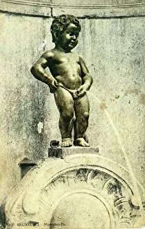 Brussels Collection: Manneken Pis Statue, Brussels, Brussels