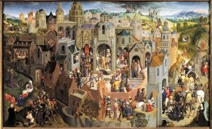 Flemish Gallery: MEMLING, Hans (1433-1494). Passion of the Christ