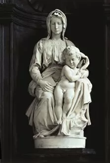 Belgium Collection: Michelangelo (1475-1564). Madonna of Bruges