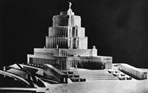 Model of the Palace of the Soviets, unbuilt design
