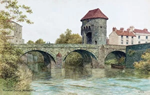 Gatehouse Collection: Monnow Bridge, Monmouth, Wye Valley, South Wales