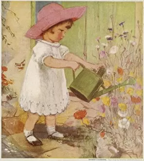 Child Hood Collection: Mothers Gardener by Muriel Dawson
