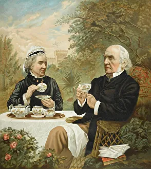 Mr and Mrs W. E. Gladstone