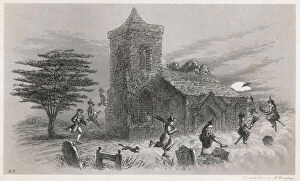 Grave Yard Collection: North Berwick Witches and Dr Fian in a churchyard