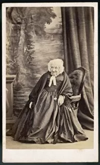 Seated Collection: Old Woman 1860S