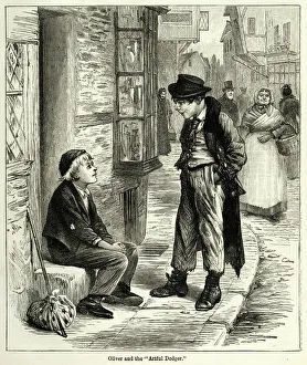 Step Gallery: Oliver Twist meeting the Artful dodger