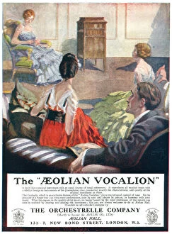 Enjoying Collection: Orchestrelle Company Advertisement Aeolian Vocalion