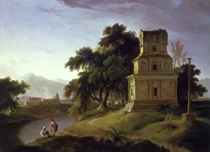 A Pagoda in the East Indies, by Thomas Daniell