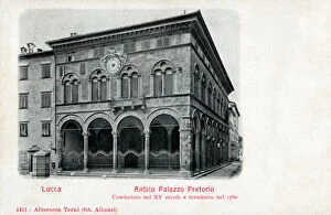 Civic Gallery: The Palazzo Pretoria - Lucca, Tuscany, Italy