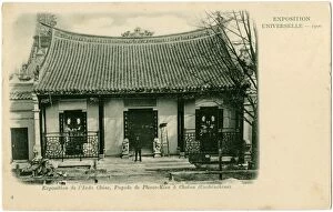 Pagoda Gallery: Paris Exhibition of 1900 - Traditional Vietnamese House