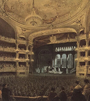 The Paris Opera 1840 Date: 1840