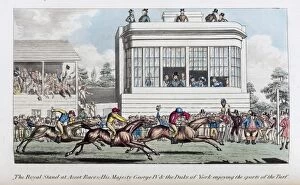 Enjoying Gallery: Pierce Egans Anecdotes: George IV at Ascot horse race