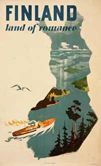 Tranquil Collection: Poster advertising Finland