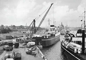 Dock Collection: Preston Docks, Lancashire