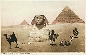 Egypt Gallery: The Pyramids and Sphinx, Giza, Egypt
