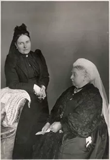 Seated Collection: Queen Victoria & Empress Frederick of Prussia